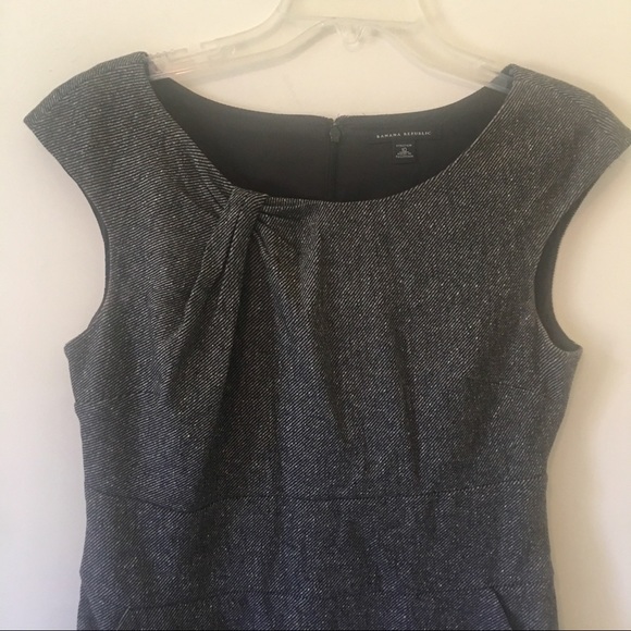 {Banana Republic} Tweed Wool Blend Dress - Picture 2 of 8